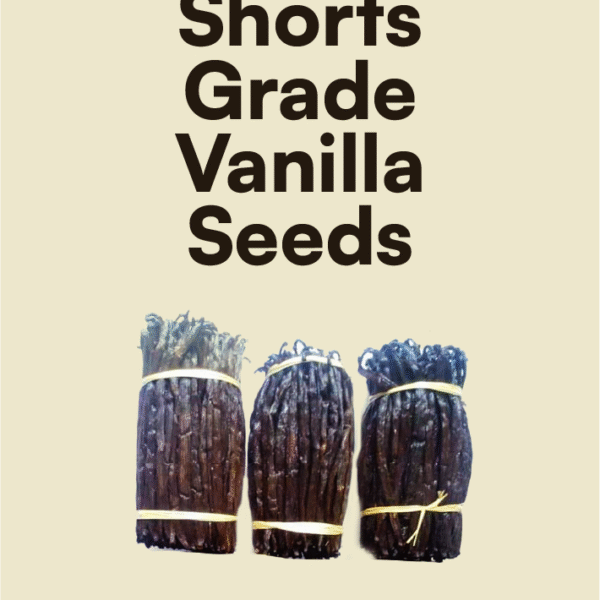 Shorts Grade Premium Natural Vanilla Beans in Uganda